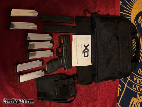 Springfield Armory XD Full Size 9mm Luger 4in Black Pistol