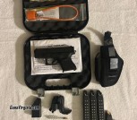 New Glock 26, 5th Gen 9 mm Package Includes: Factory Kit + New-in-Box Gun Safe Disguised as 'Book' + New Holster + 3 New 33-Rd. Mags + 1 New 17-Rd. Mag. + 1 New 10-Rd. Mag. (VIENNA) 